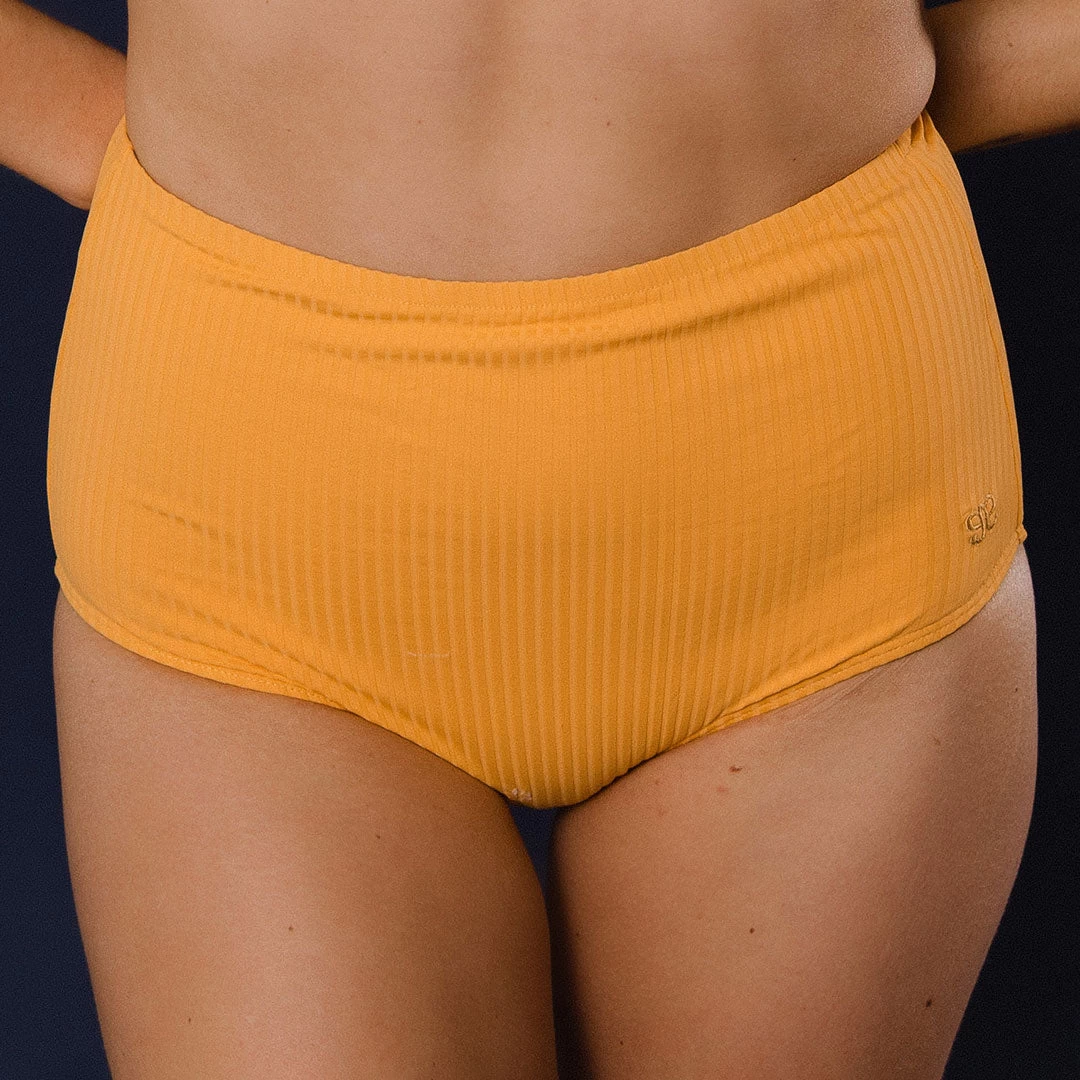 Groove High-Waisted Bottoms, Marigold - Image 5