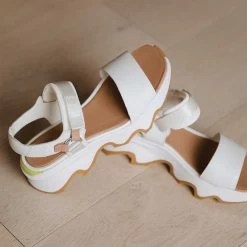 Sorel Kinetic Impact Y-Strap High Sandal, Sea Salt