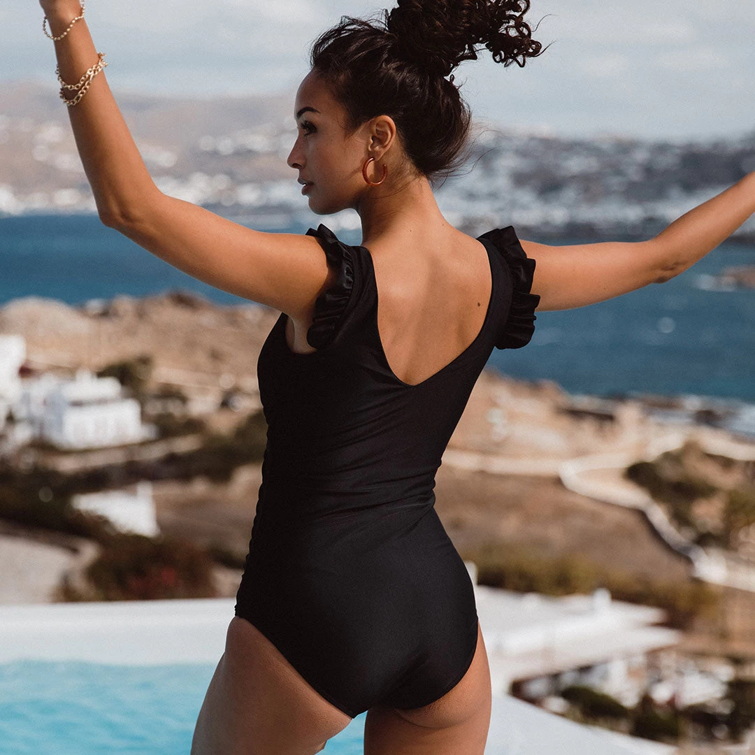 Riptide One-Piece, Black - Image 2