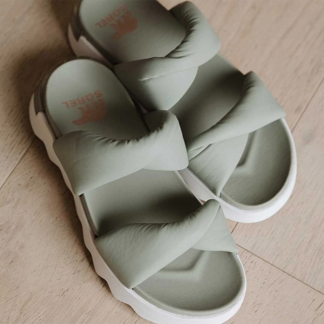 Sorel Viibe Twist Slide, Safari - Image 2