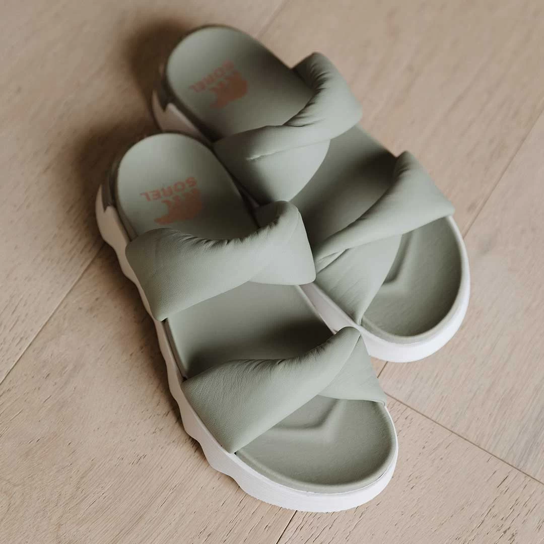 Sorel Viibe Twist Slide, Safari - Image 5