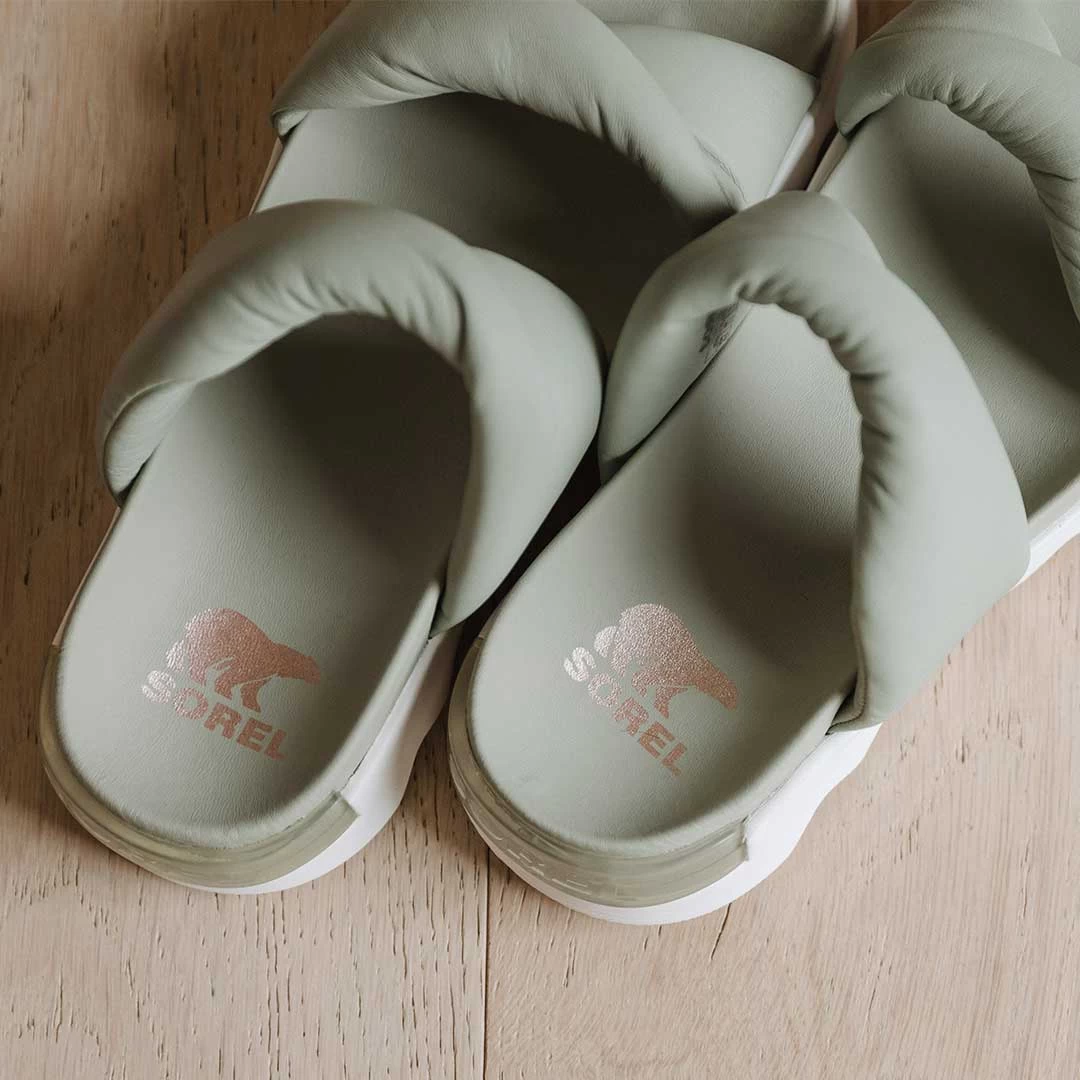 Sorel Viibe Twist Slide, Safari - Image 4