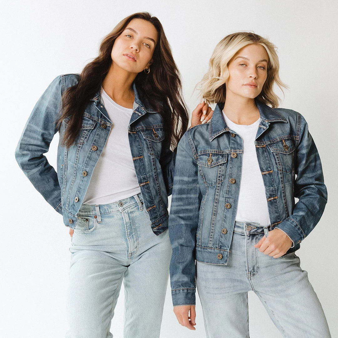 Morgan Classic Denim Jacket - Image 8