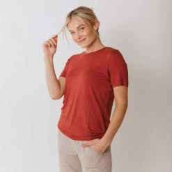 Boyfriend Tee, Brick