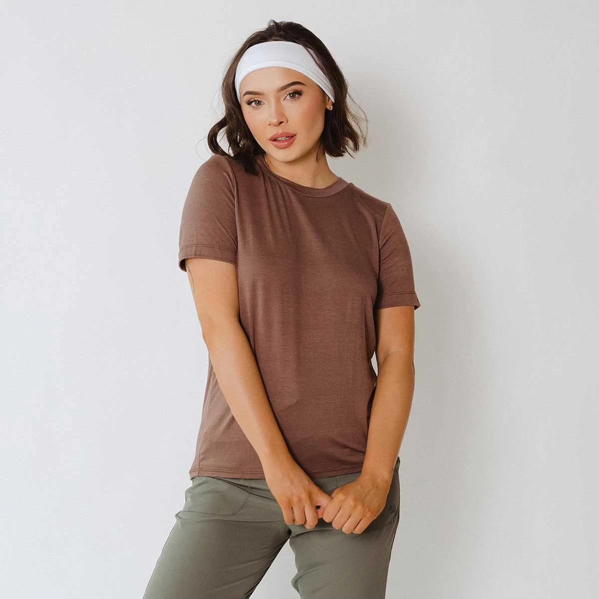 Boyfriend Tee, Cocoa - Image 5