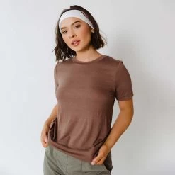 Boyfriend Tee, Cocoa