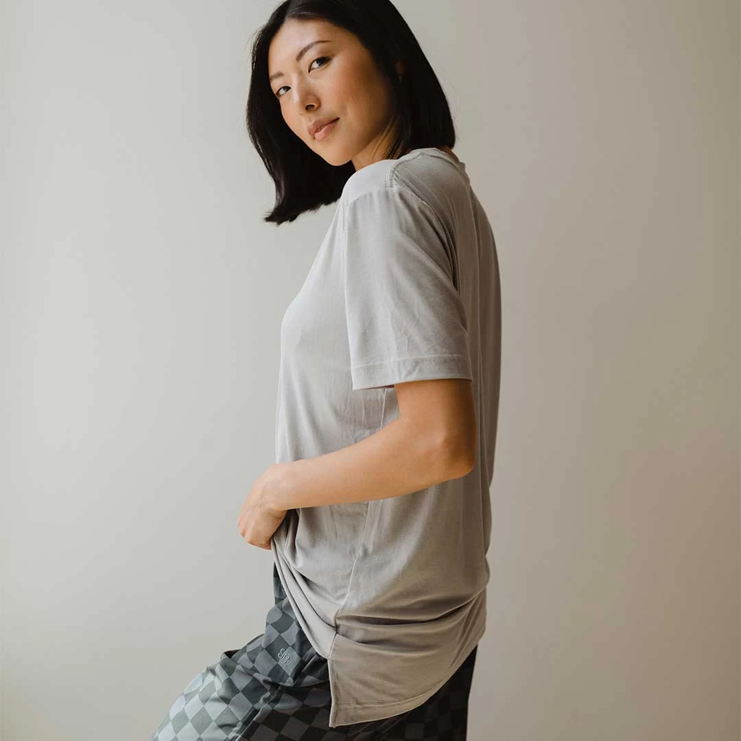 Oversized Tee, Sand - Image 2