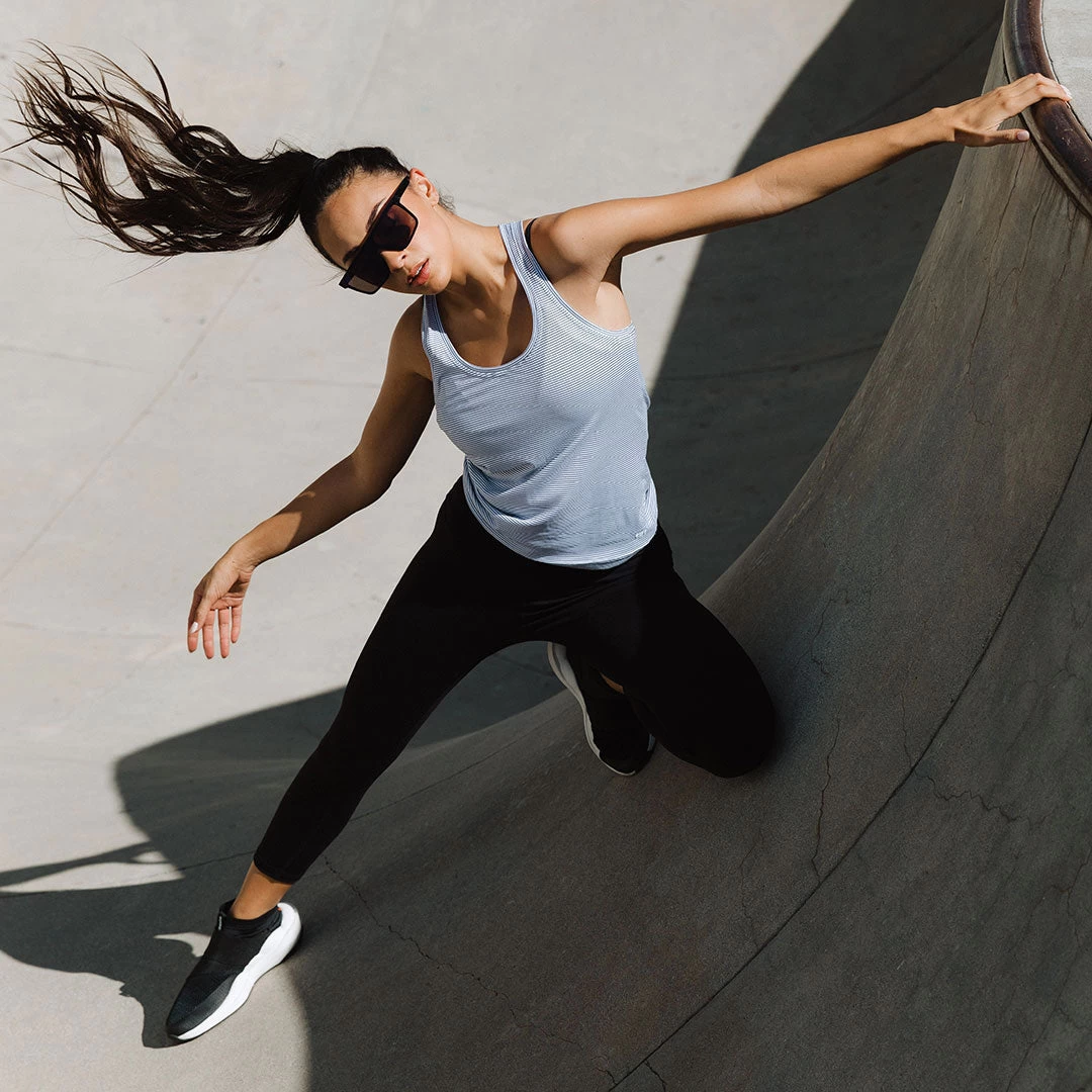 Exhale Tank, Black - Image 7