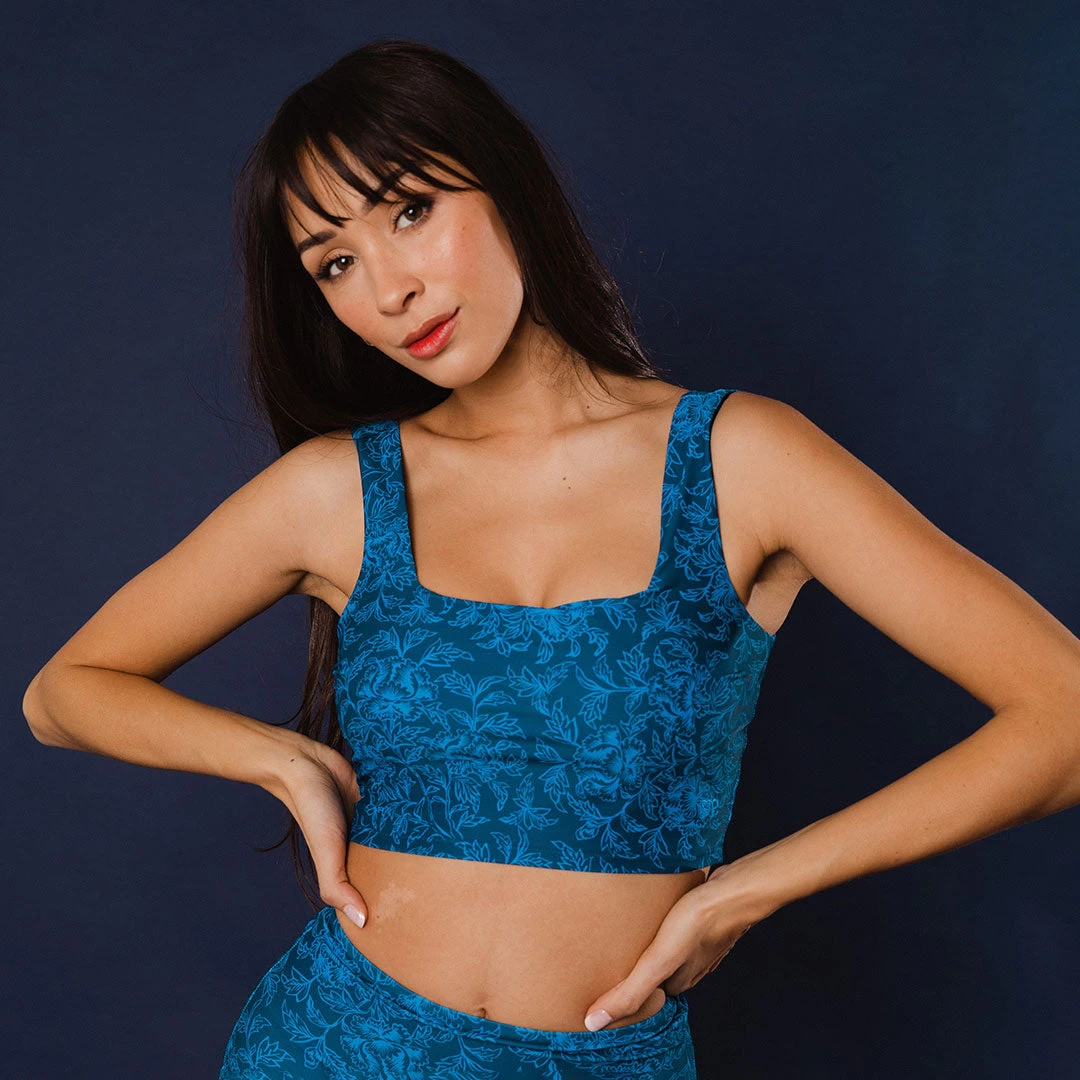 Mykonos Navy Olivia Swim Crop - Image 13