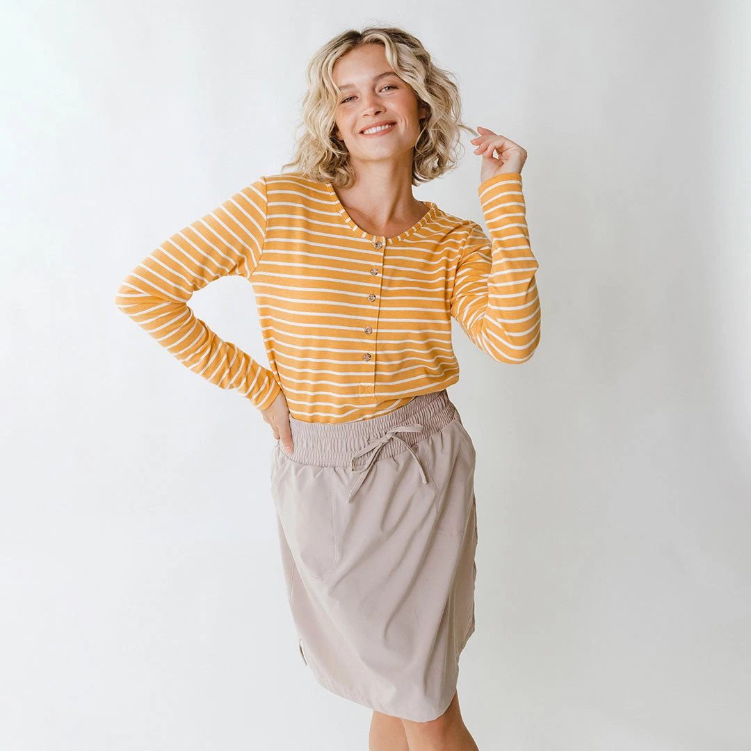 Henley, Mustard - Image 8