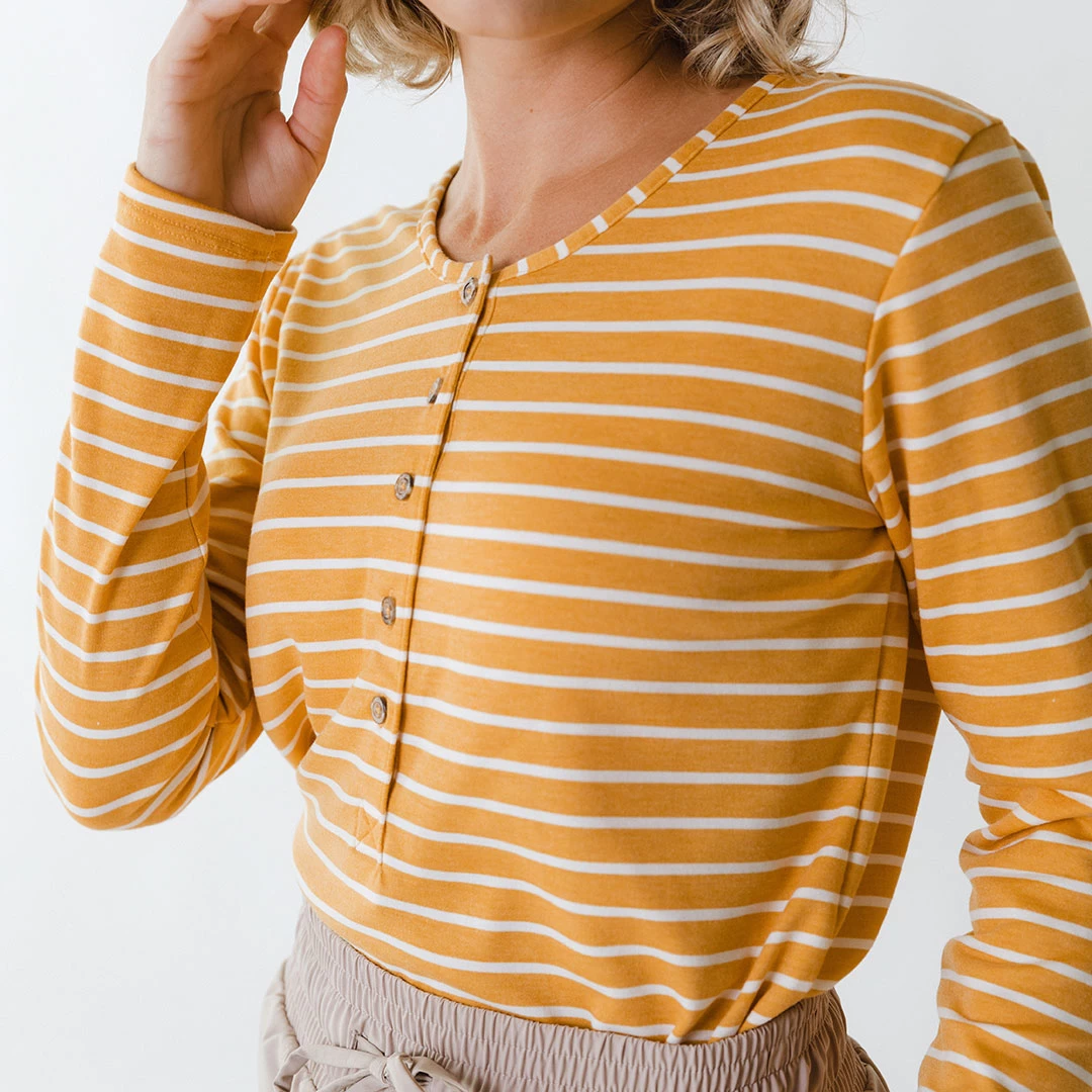 Henley, Mustard - Image 6