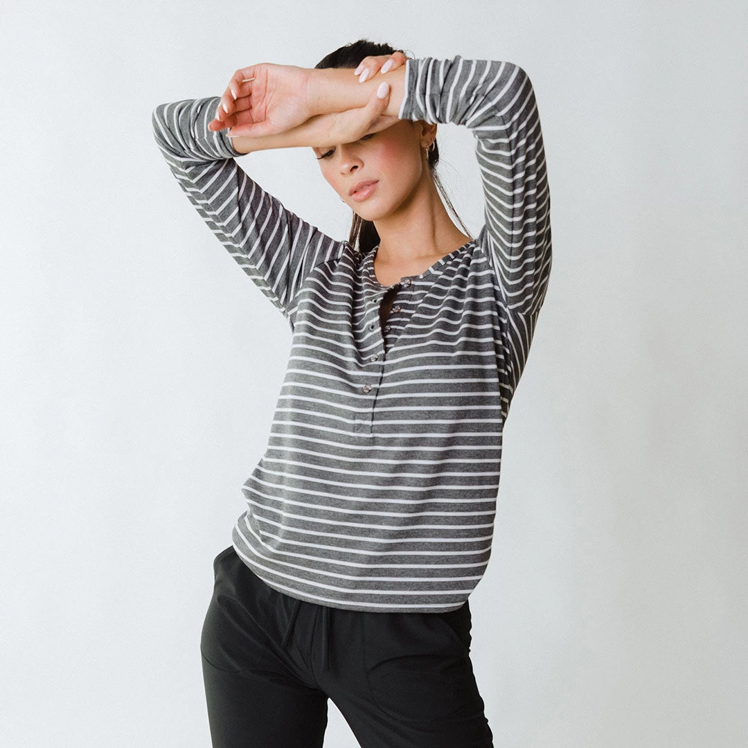 Henley, Charcoal - Image 4