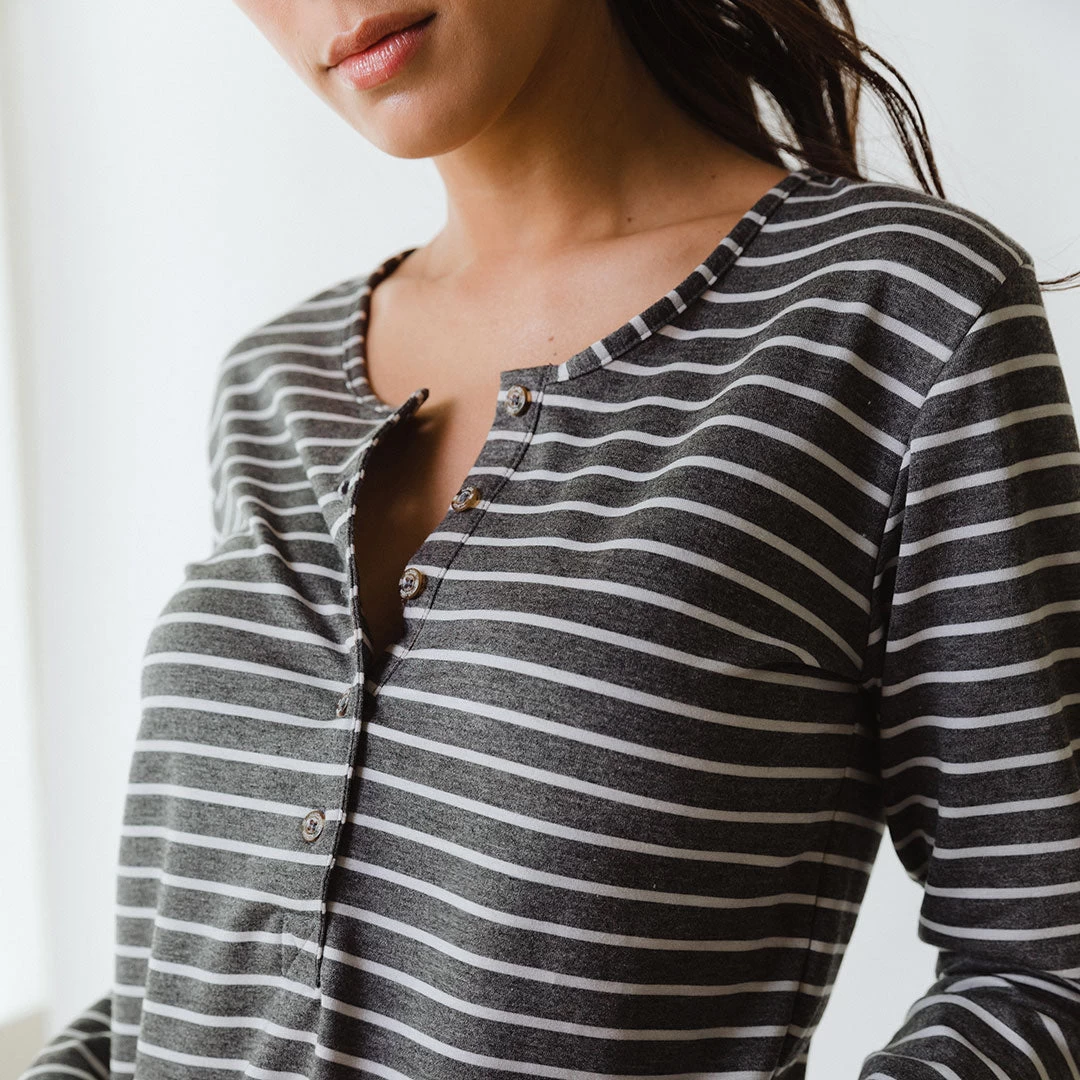 Henley, Charcoal - Image 7