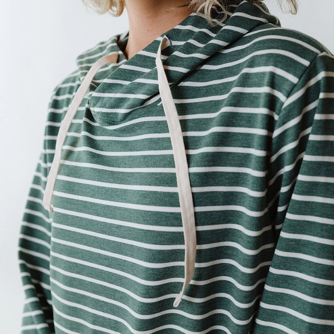 City Pullover, Hunter Green - Image 10