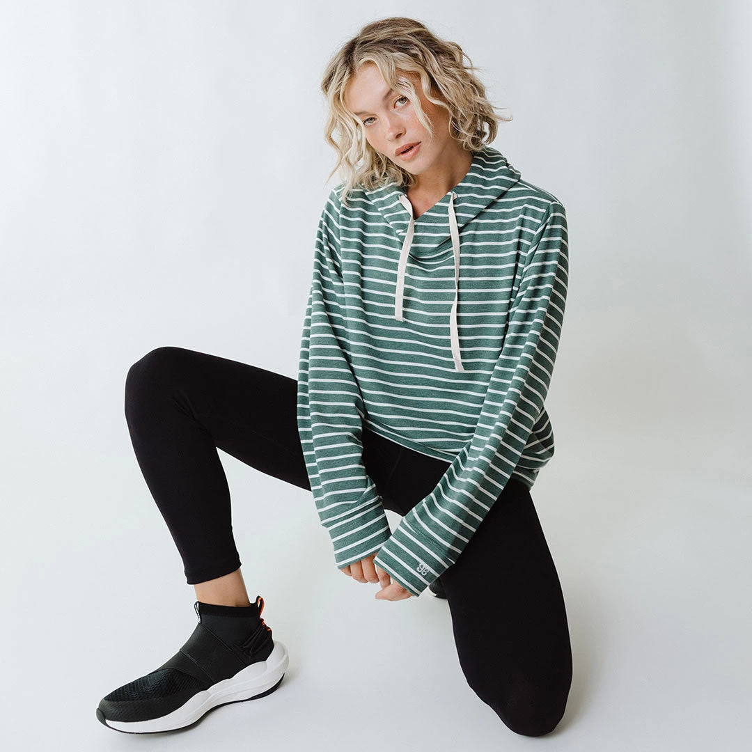 City Pullover, Hunter Green - Image 8