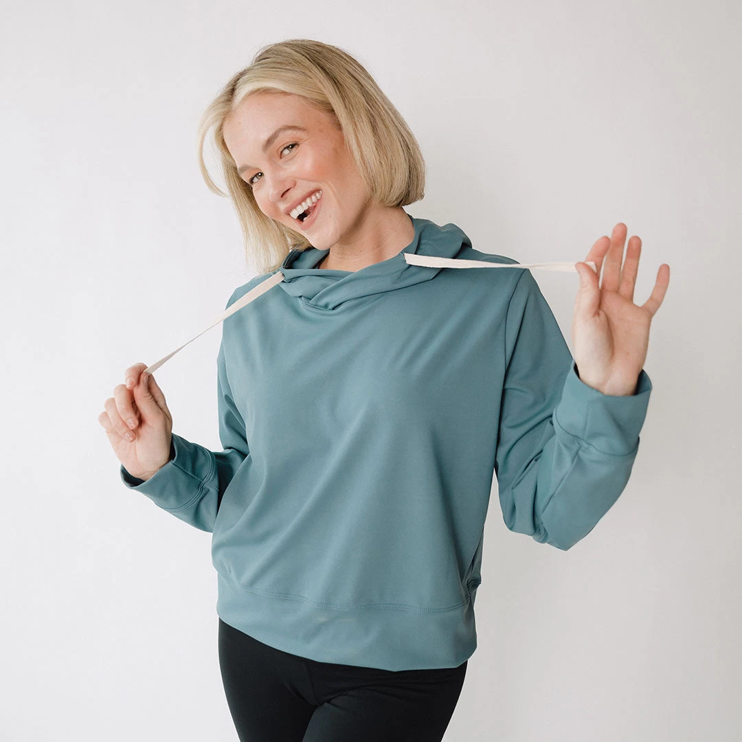 Intention Hoodie, Blue Grey - Image 2