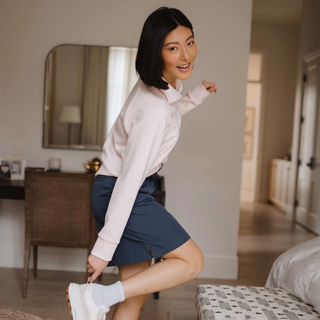 The Away Skirt, Indigo - Image 12