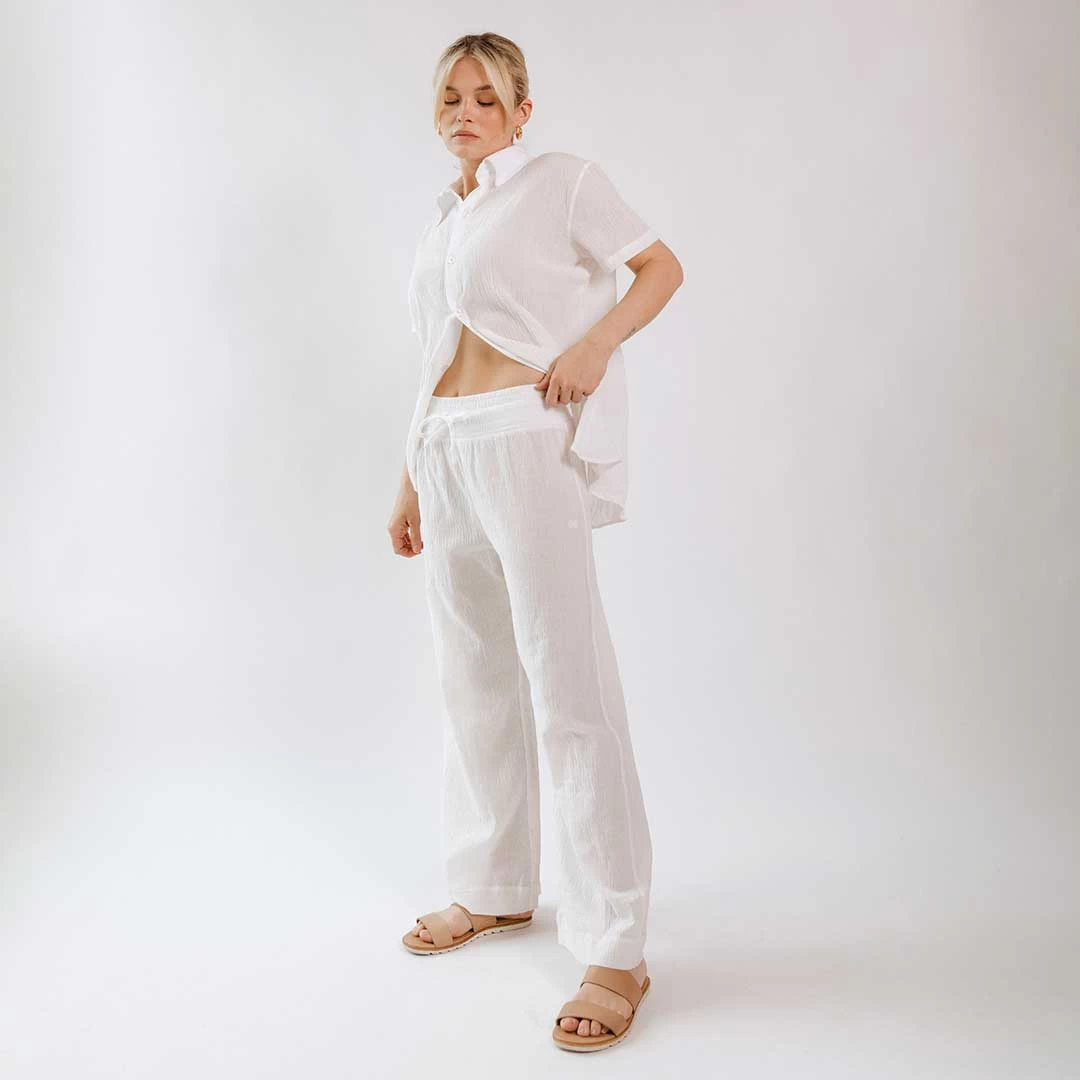 Cabana Pants, White - Image 5