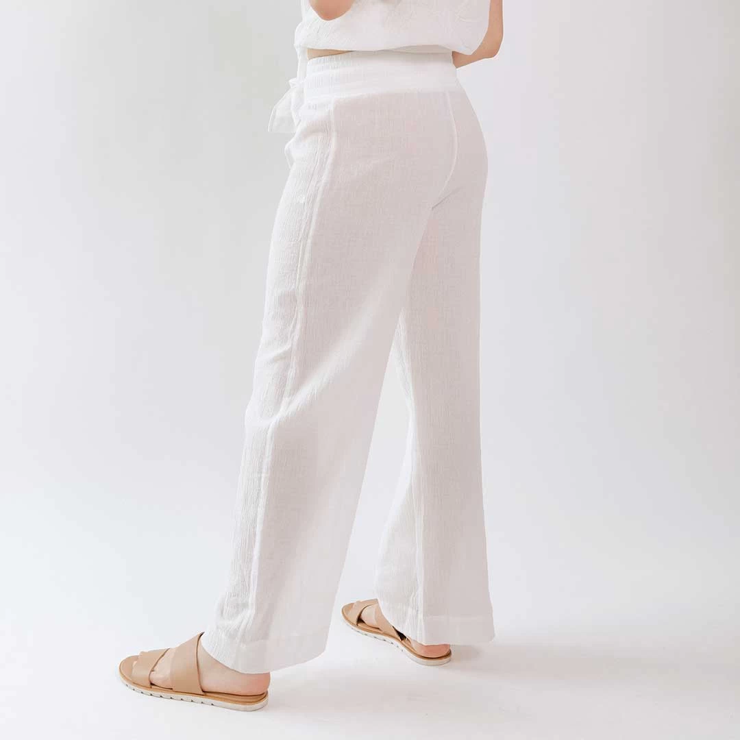 Cabana Pants, White - Image 2