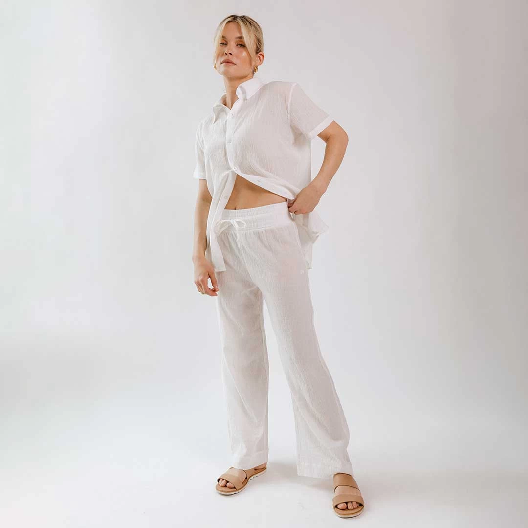 Cabana Pants, White - Image 9