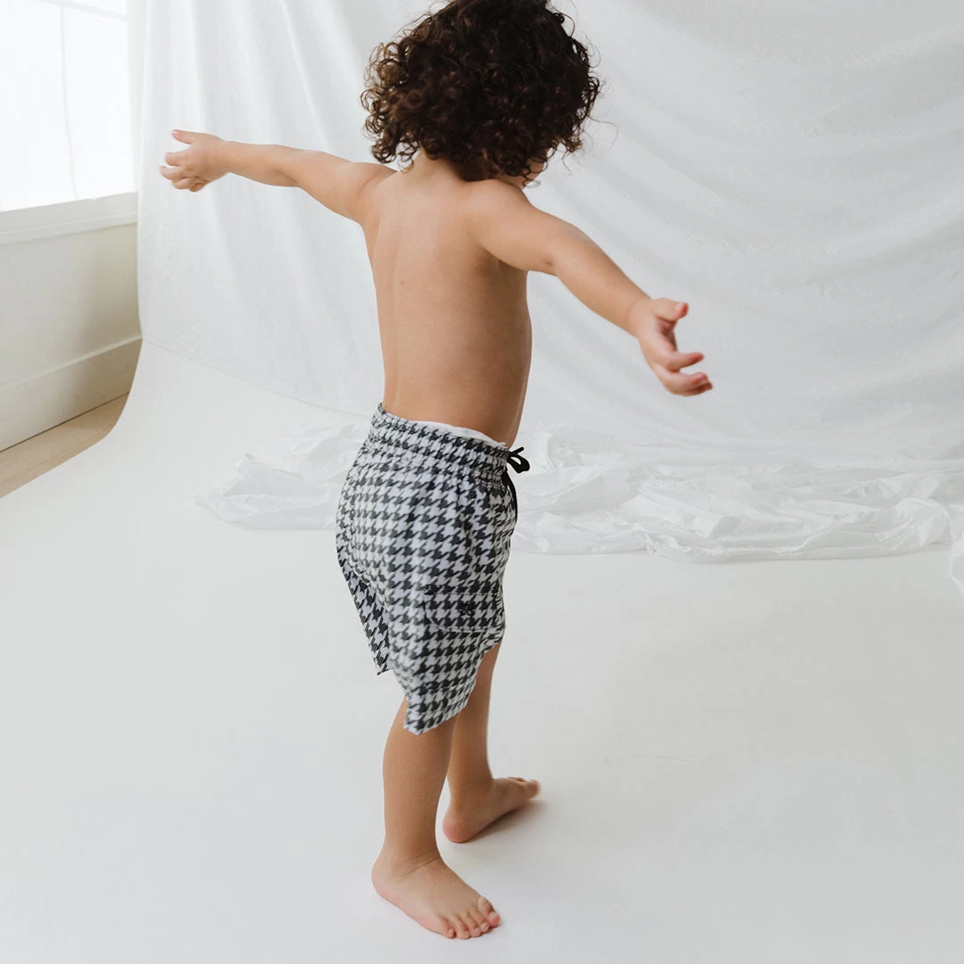 Houndstooth Jr. Swim Trunks - Image 4
