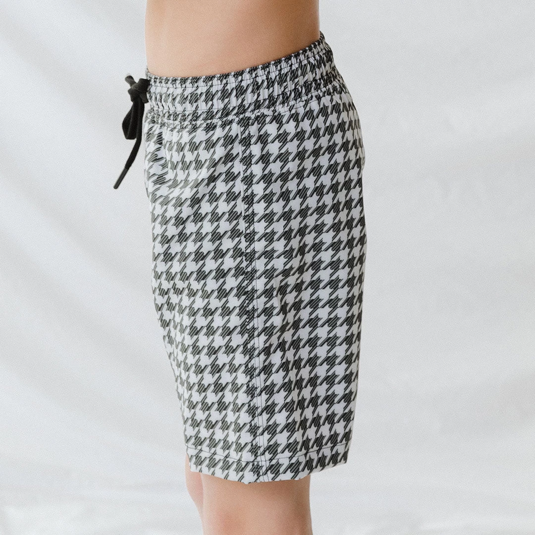 Houndstooth Jr. Swim Trunks - Image 6