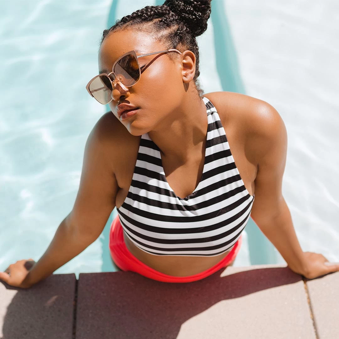 Hang Ten Game Changer Swim Crop - Image 7