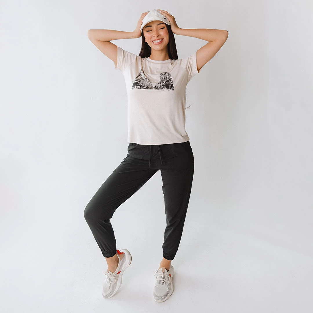 Paris Tee, Cream - Image 2