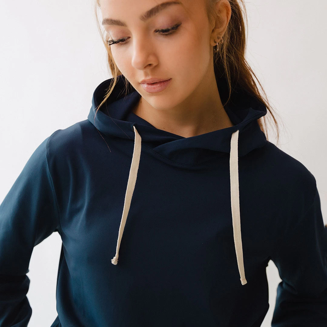 Intention Hoodie, Navy - Image 3