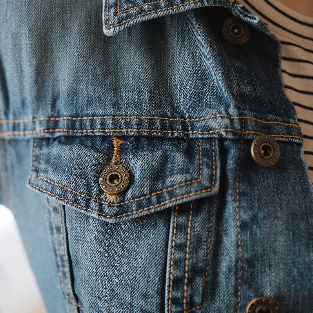 Morgan Classic Denim Jacket - Image 11