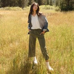 Audrey Wide Leg Pants, Sage