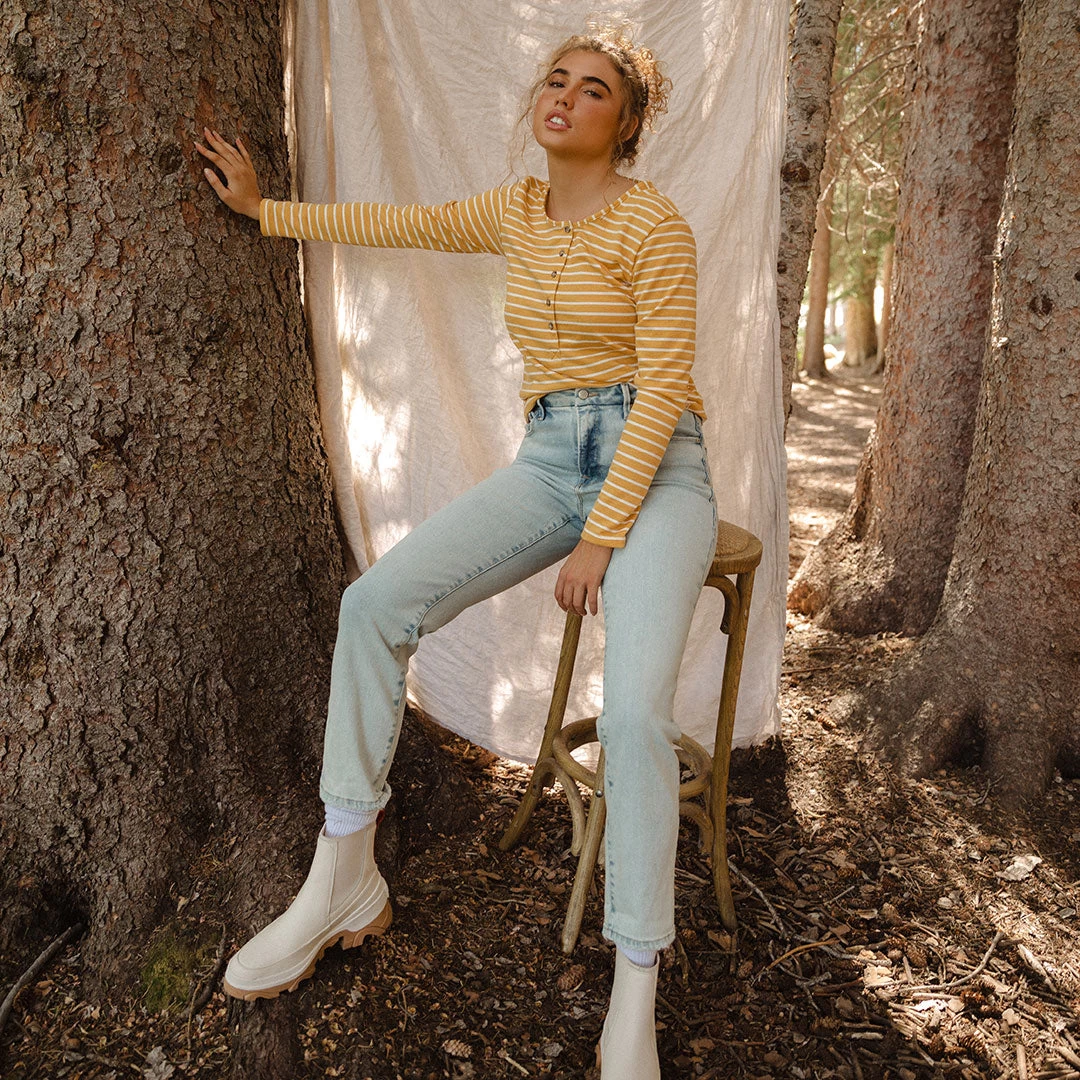 Henley, Mustard - Image 2