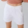 Boyfriend Shorts, White