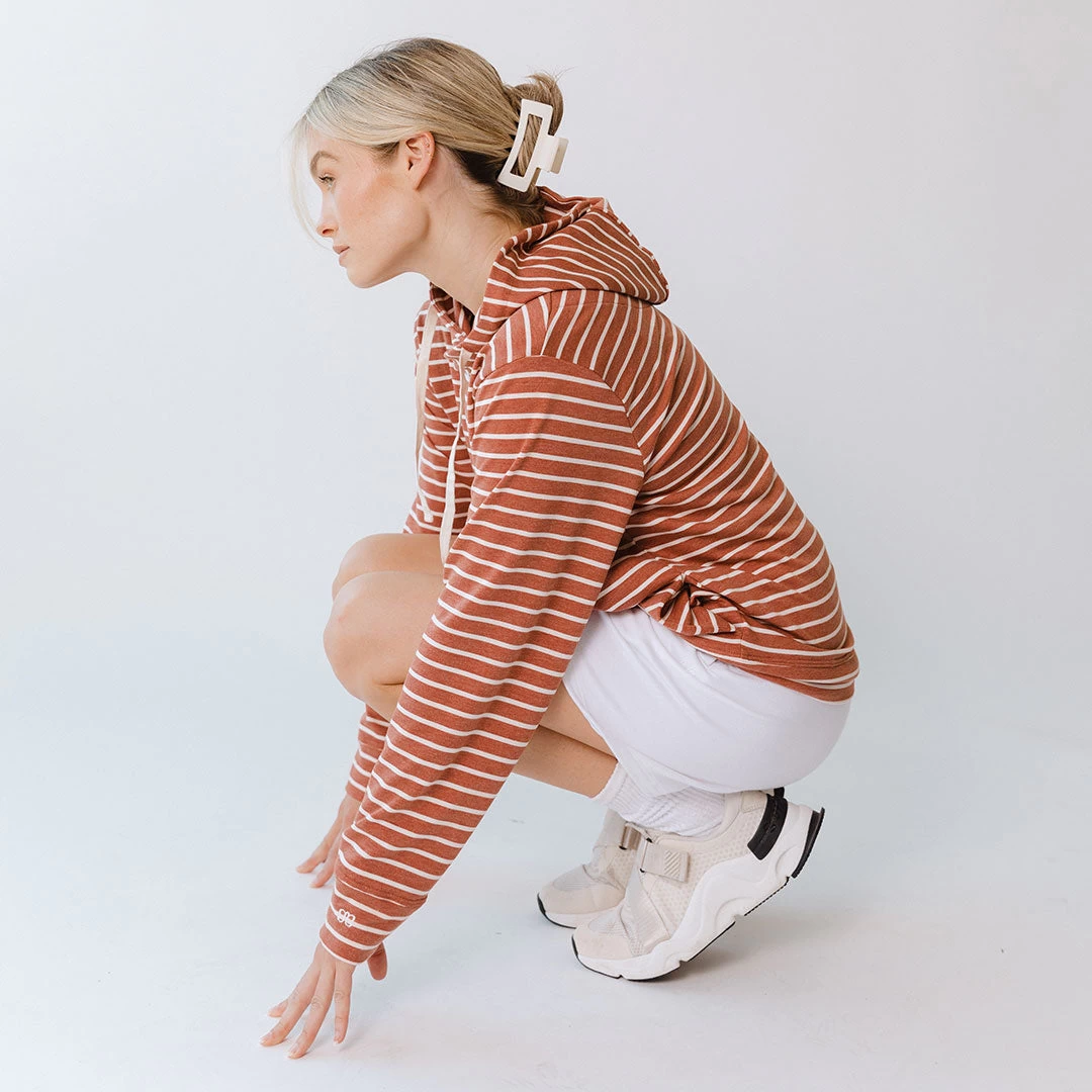 City Pullover, Terracotta - Image 8