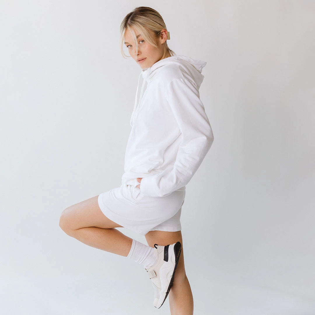 Boyfriend Shorts, White - Image 6