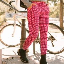 Red Gingham Jetsetters