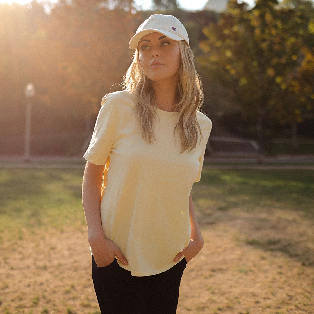 Boyfriend Tee, Yellow