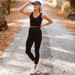 Intention Compression 3/4 Leggings, Black