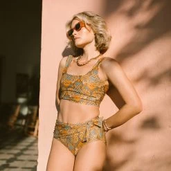 Golden Hour Olivia Swim Crop