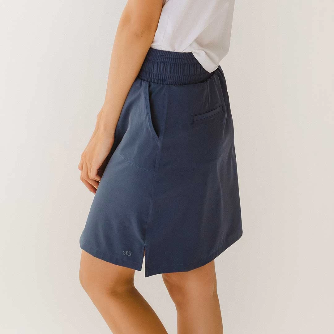 The Away Skirt, Indigo - Image 7
