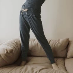 Cabin Fever Joggers, Heather Denim