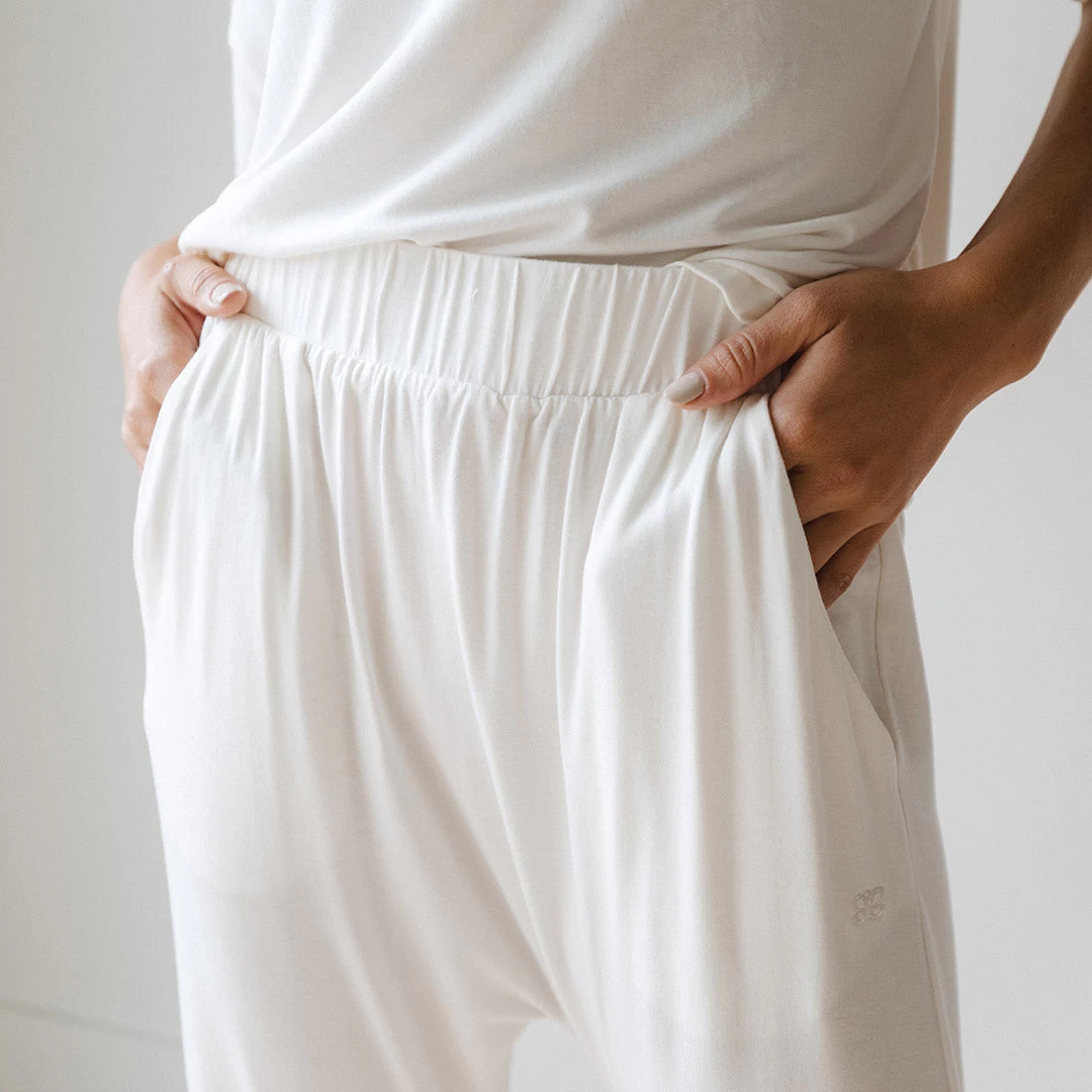 Serenity Harem Joggers, Ivory - Image 7