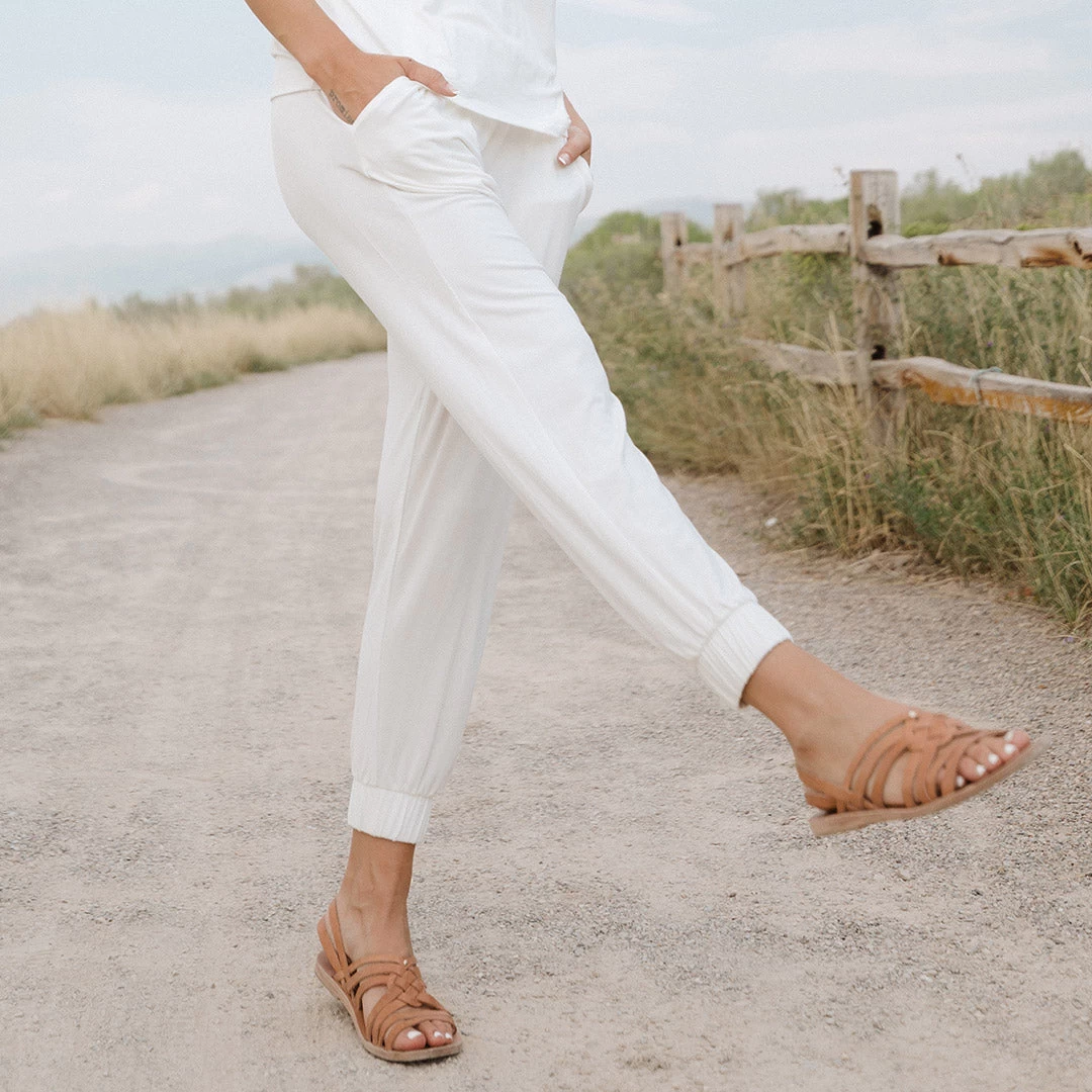 Serenity Harem Joggers, Ivory - Image 8