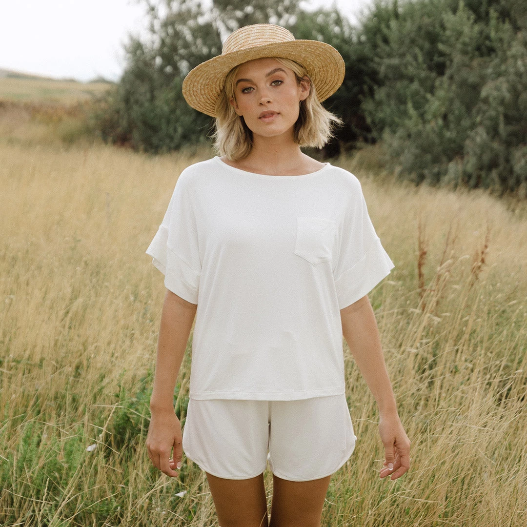 Serenity Shorts, Ivory - Image 5