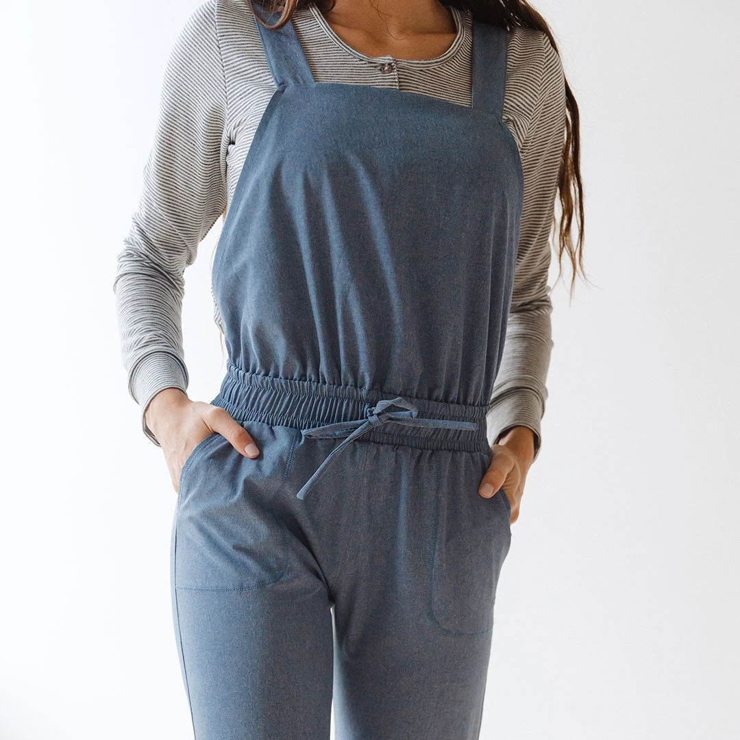 Light Chambray Classic Overall Jumpsuit