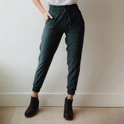 Destination Joggers, Heather Cobalt