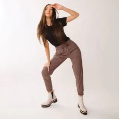 Destination Joggers, Heather Maroon