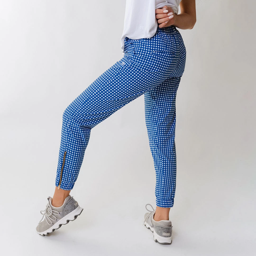 Blue Gingham Jetsetters - Image 5