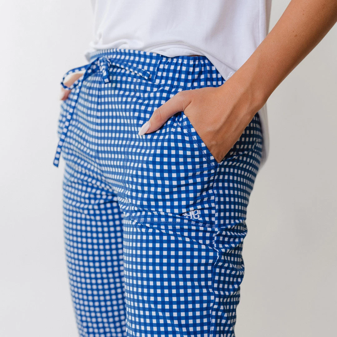 Blue Gingham Jetsetters - Image 9