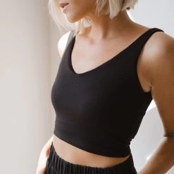 Serenity Focus Tank, Black